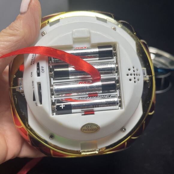 Mr. Christmas Magic Scene Ornament Musical Animated Train Station New In Box - Picture 5 of 8